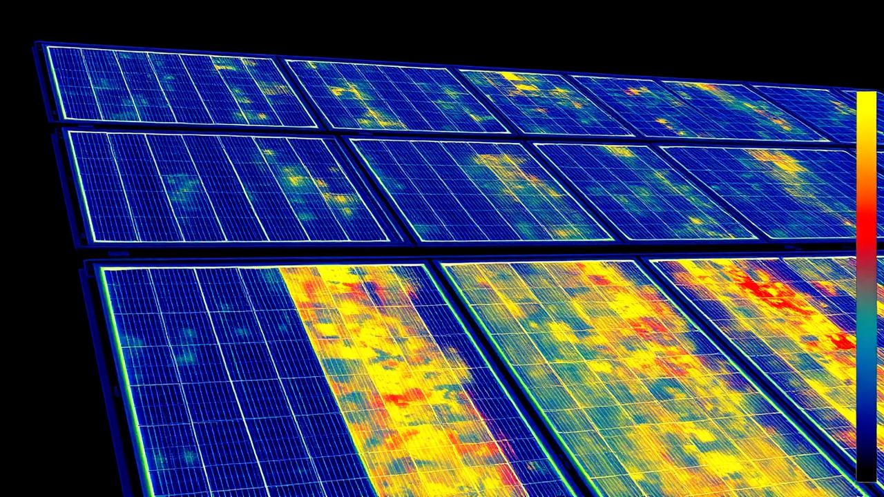 Termovizija sončnih elektrarn – Čistibor